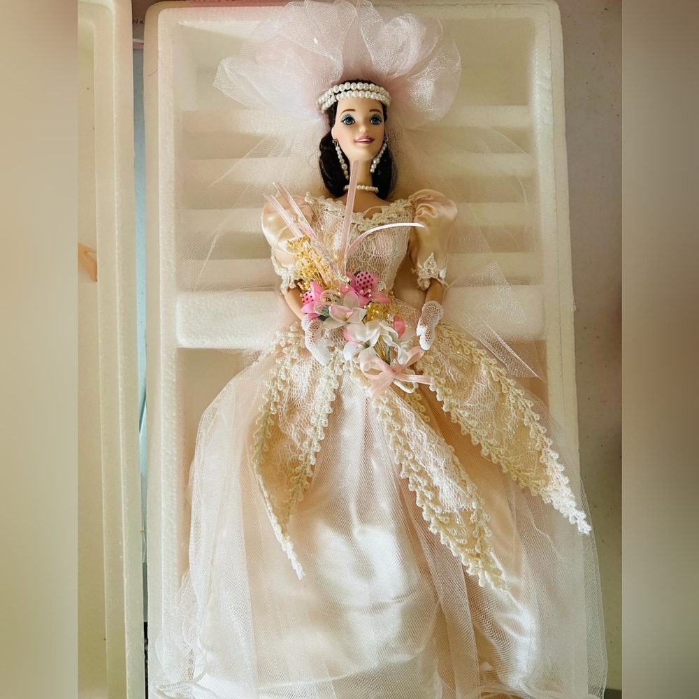 Vintage blushing orchid bride limited  edition
